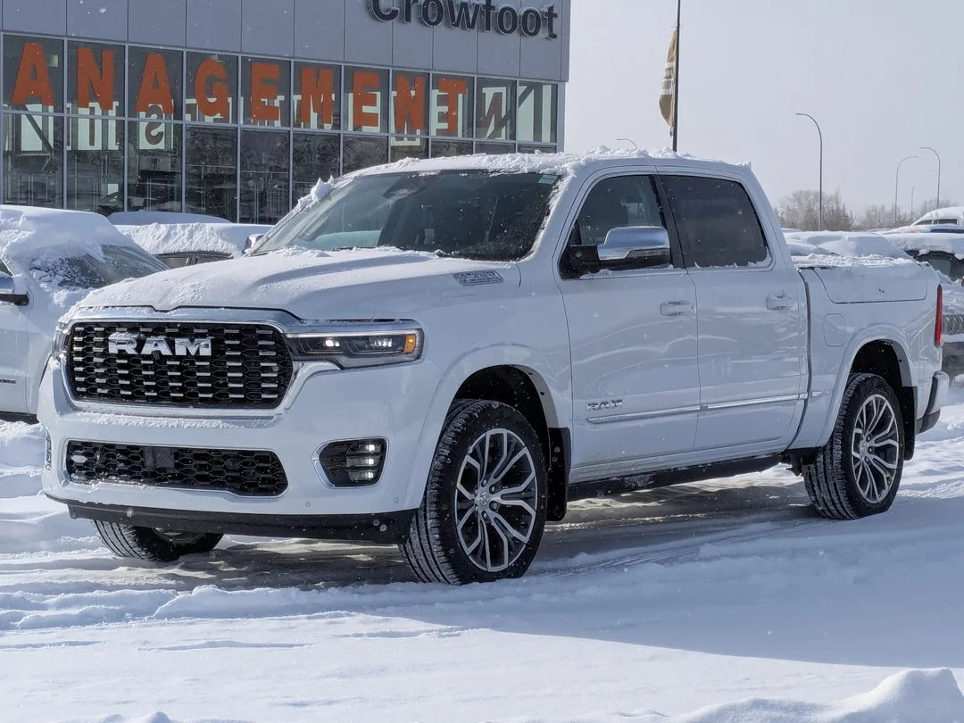 New 2026 White RAM Tungsten - - 4x4 - Bed Utility Group - Multi-function Tailgate - Trailer Brake Control & More! image 4