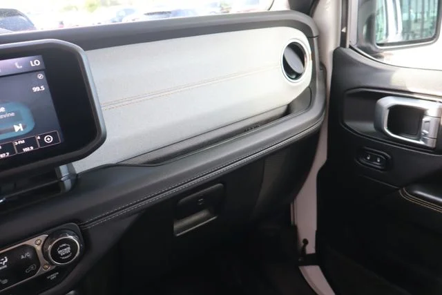 Used 2024 Bright White Clearcoat Jeep Sahara 4xe image 30