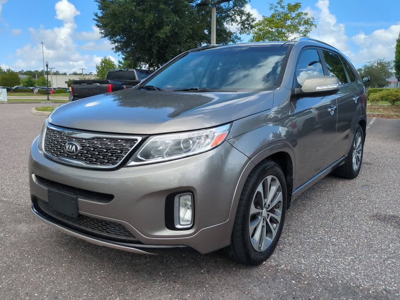 Used 2015 Kia Sorento SX with VIN 5XYKW4A76FG629209 for sale in Wesley Chapel, FL