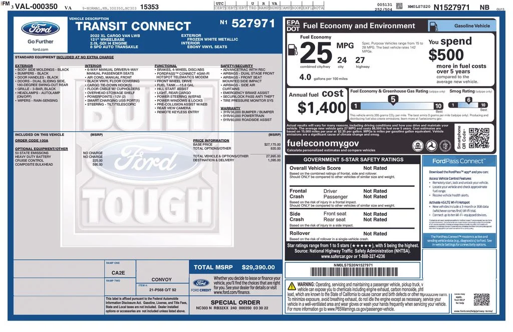 Used 2022 White Ford XL image 16