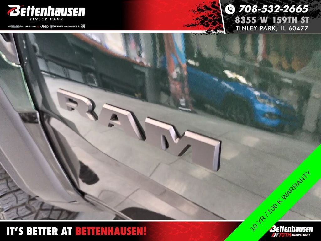 New 2026 Serrano-Green Metallic Exterior Paint RAM RHO image 9