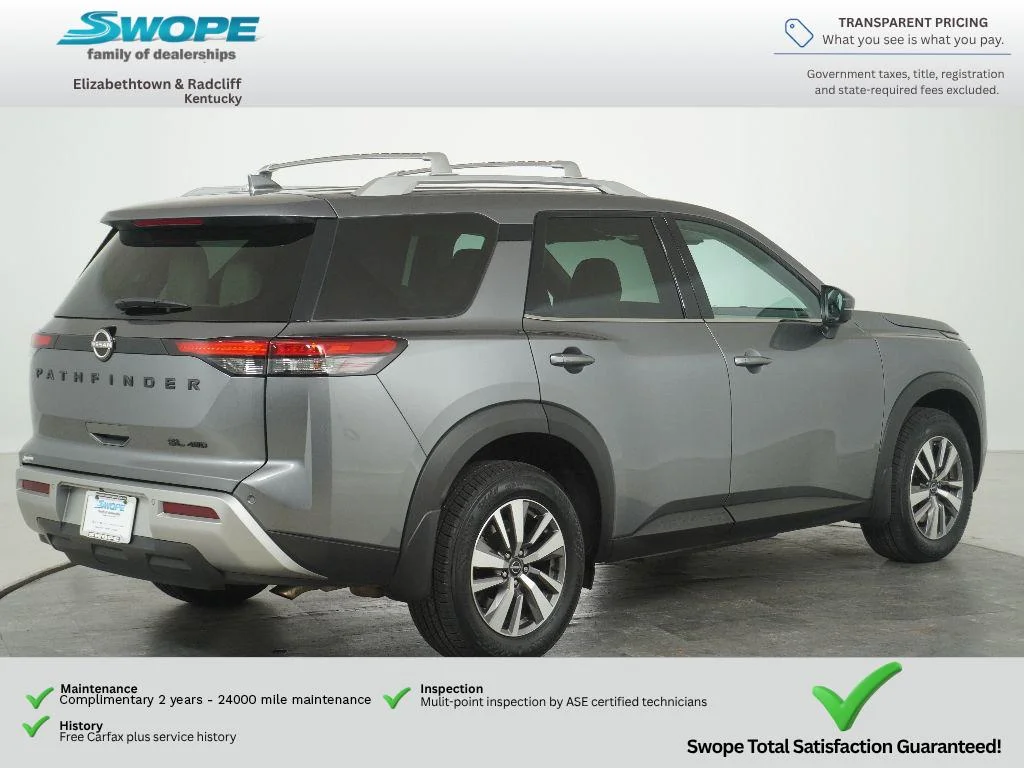 Used 2023 Gun Metallic Nissan SL image 3
