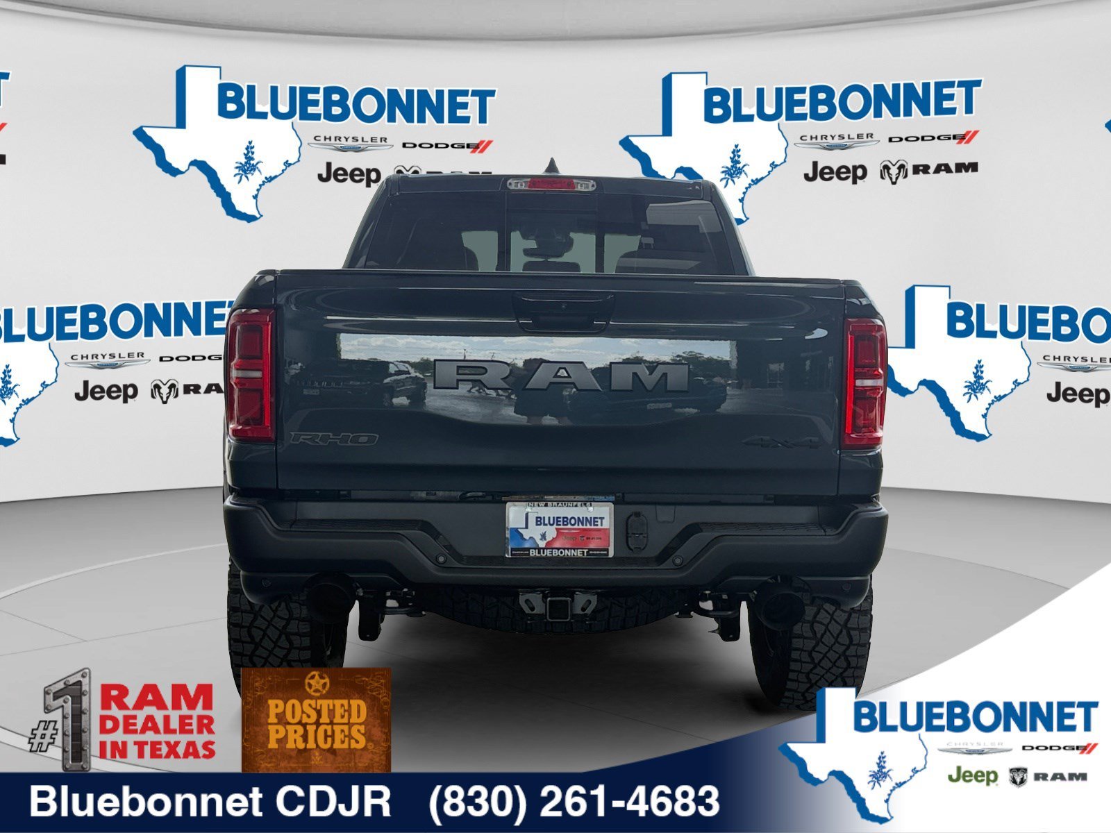 New 2026 Forged Blue Metallic Exterior Paint RAM RHO image 6