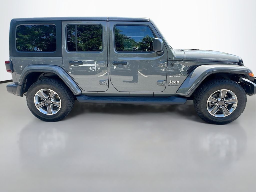 Used 2020 Sting-Gray Clearcoat Jeep Sahara image 8