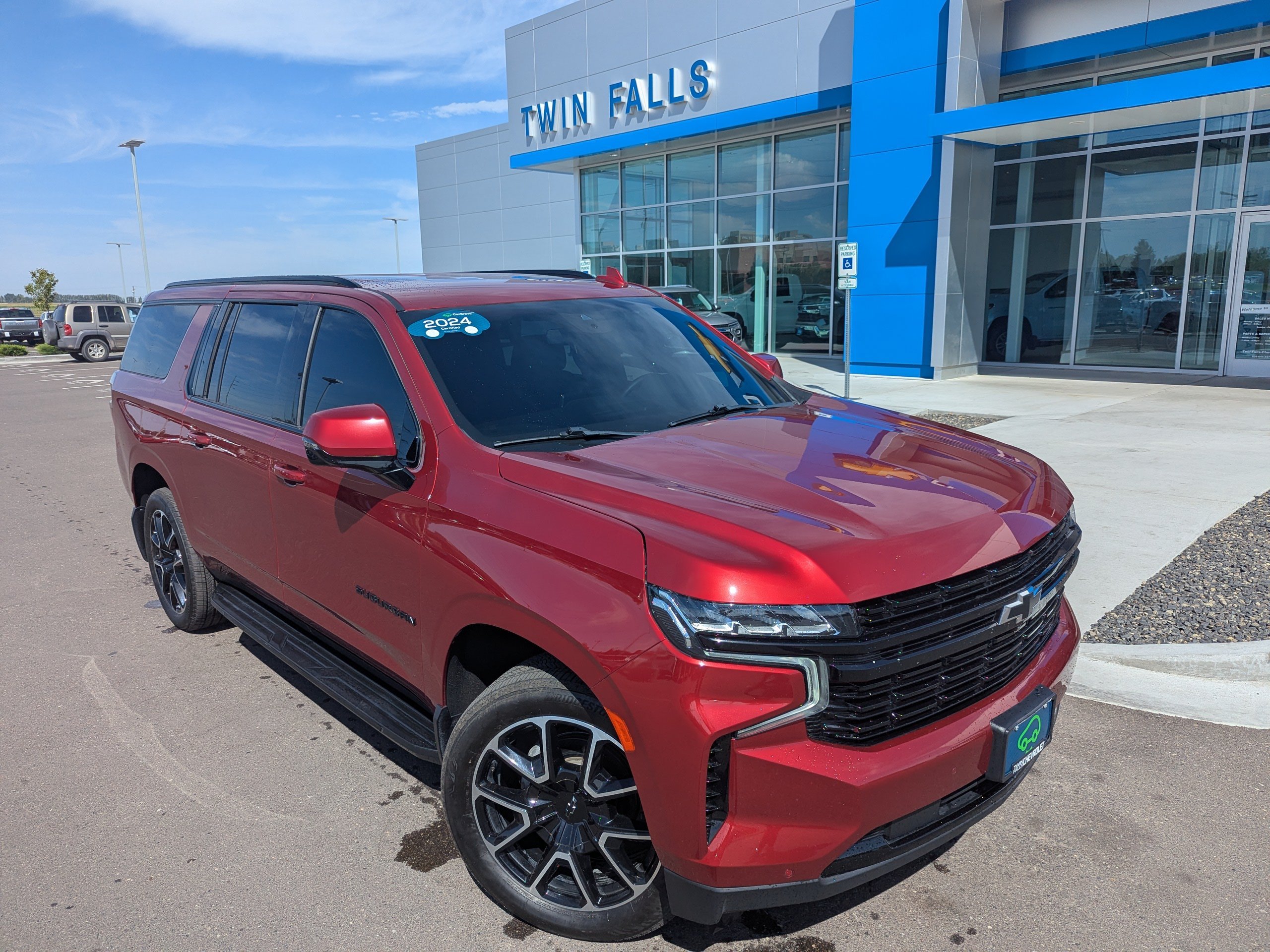 Used 2024 Radiant Red Tintcoat Chevrolet RST image 4