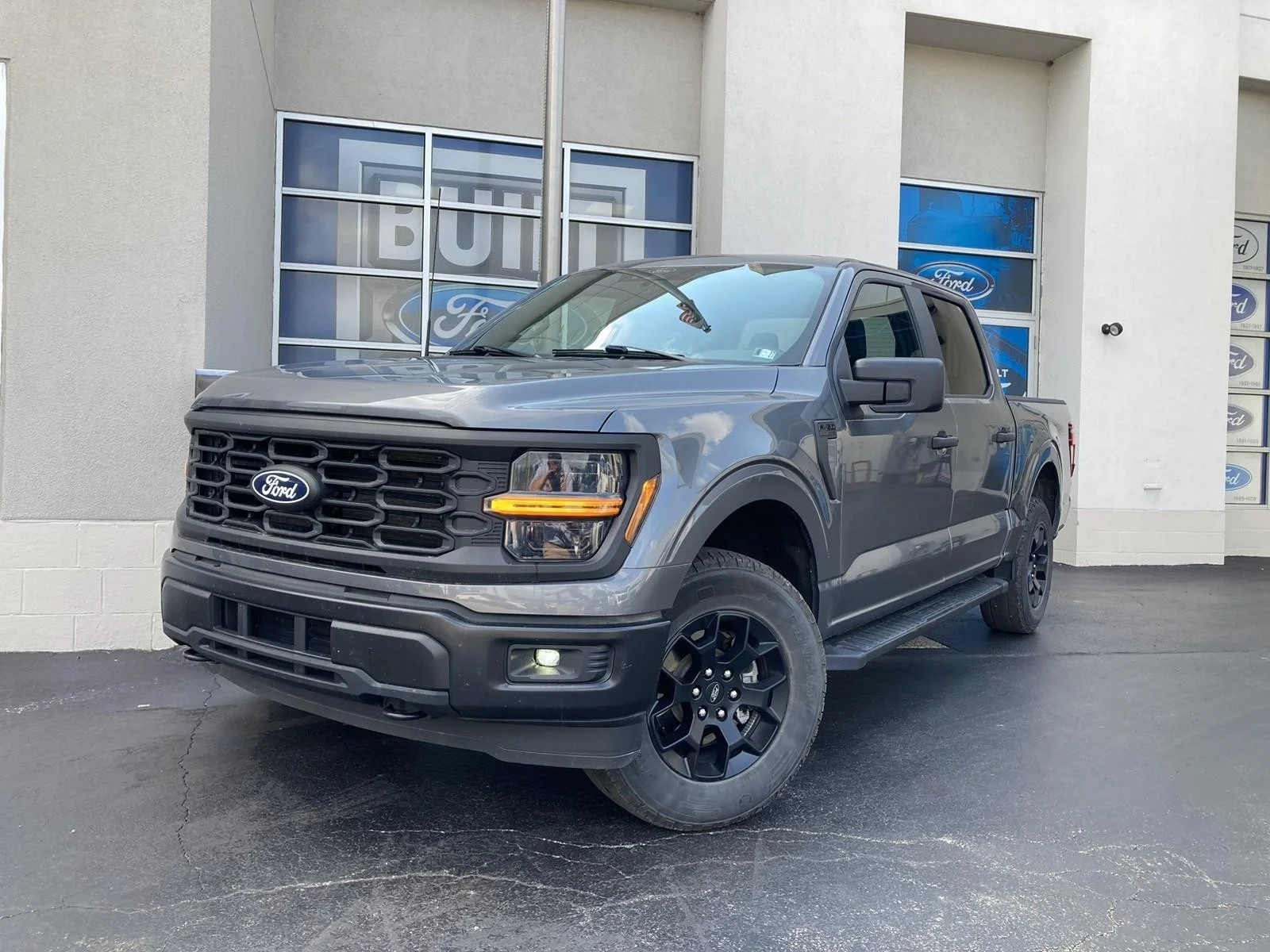 Used 2024 Light Blue Clearcoat Metallic Ford STX image 1