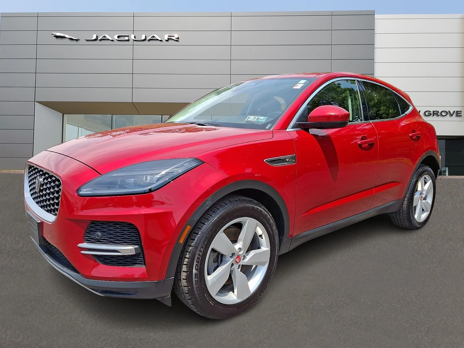 Certified Used 2022 Caldera Red - 1BD Jaguar SE P250 AWD Automatic image 1