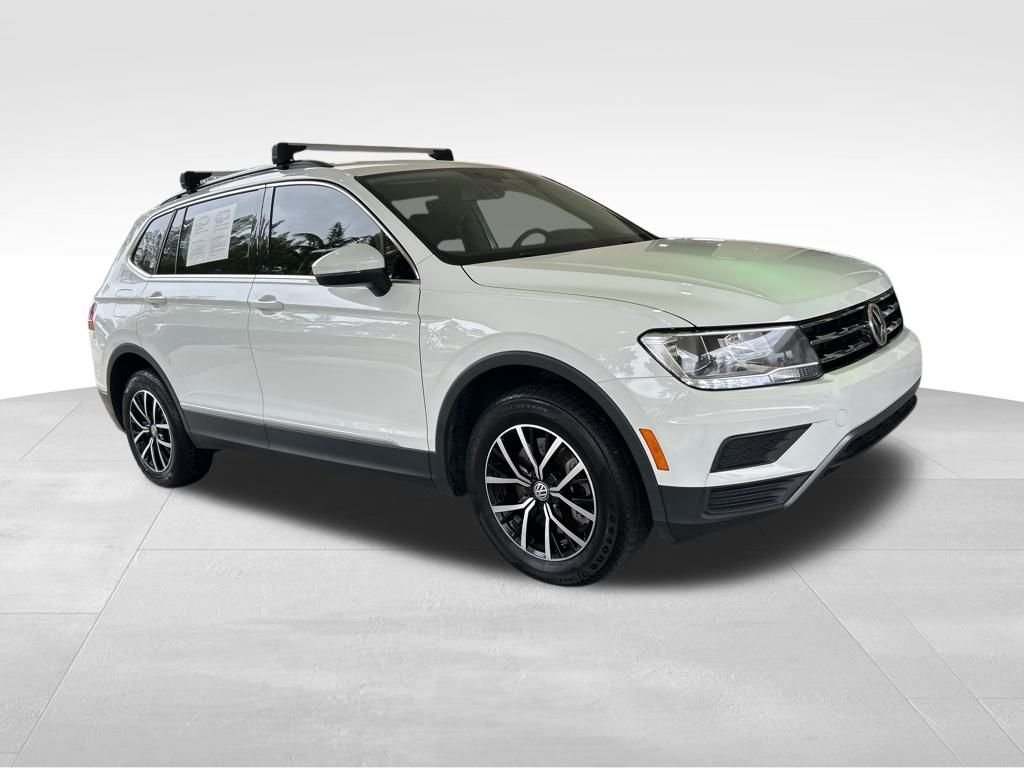 Used 2021 Volkswagen Tiguan SE with VIN 3VV3B7AX7MM056193 for sale in Davie, FL
