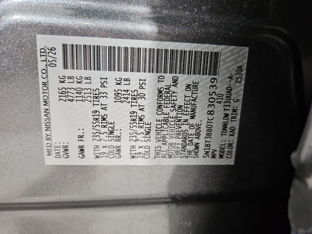 New 2026 Gray Nissan Dark Armor image 29