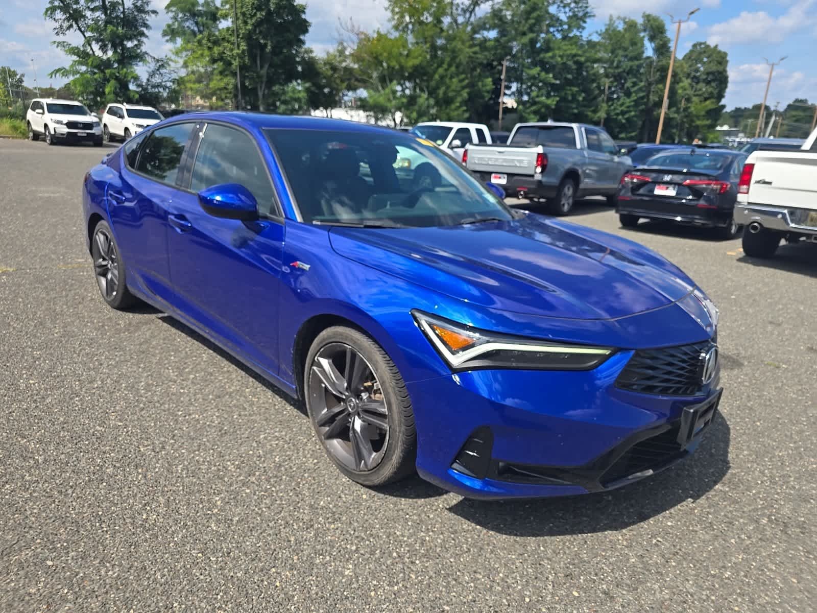 Used 2023 Apex Blue Pearl Acura w/A-Spec Package image 3