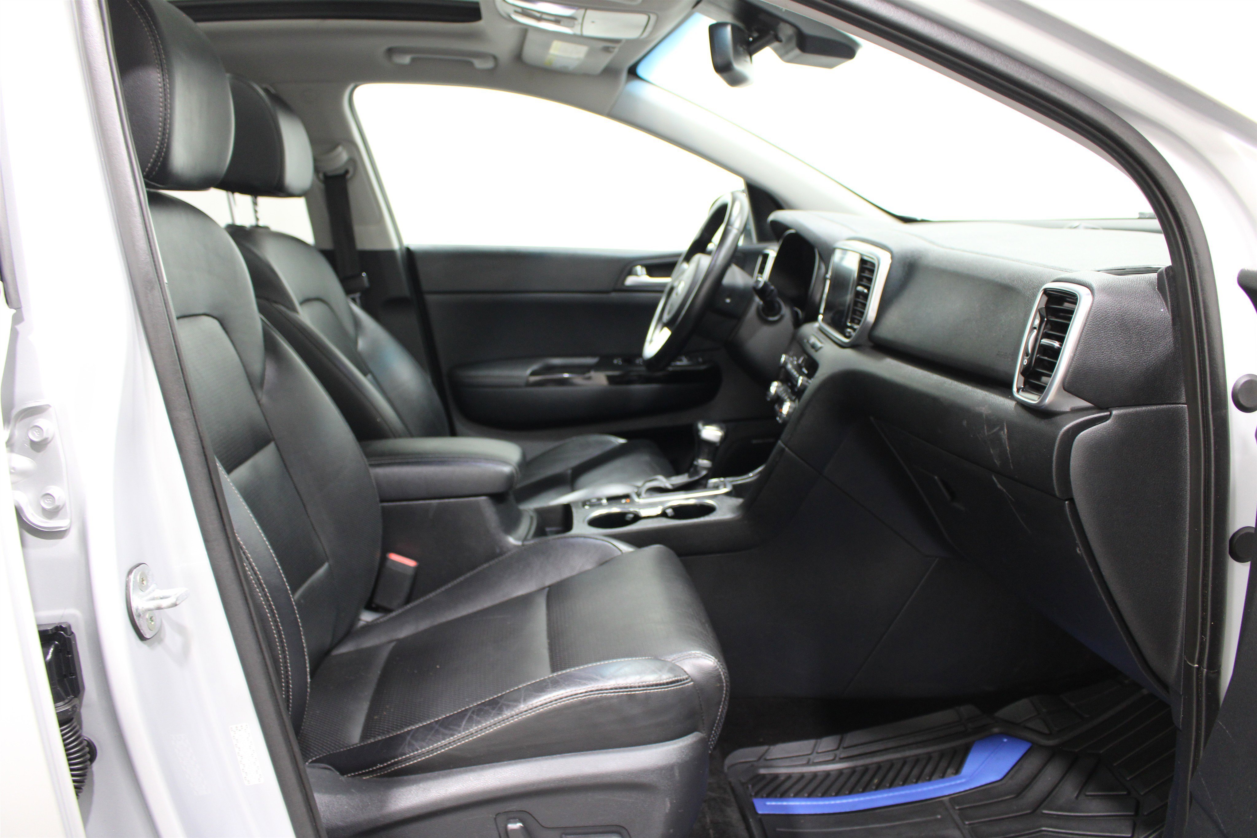 Used 2021 Sparkling Silver Kia EX image 26