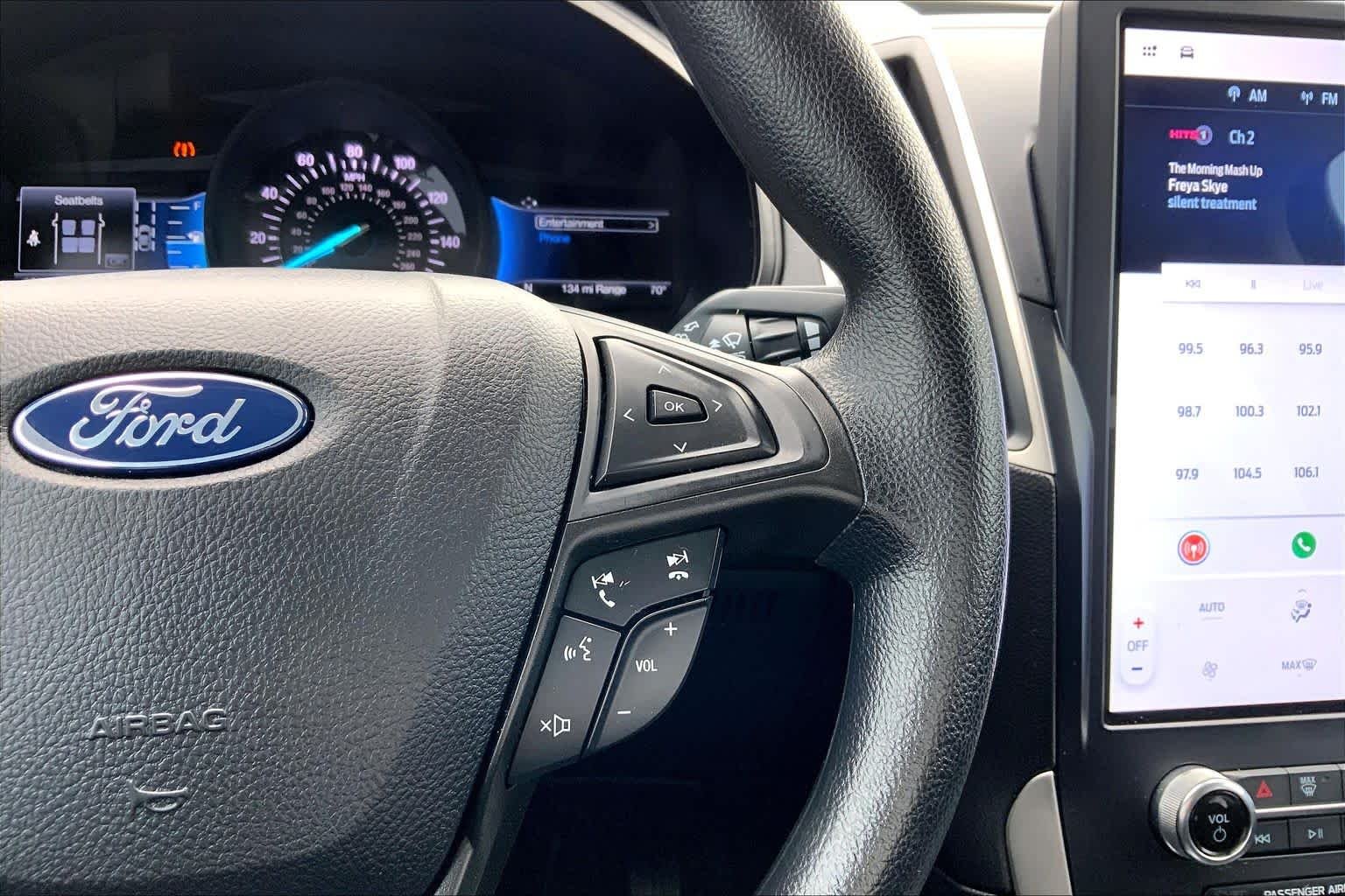 Used 2024 Carbonized Gray Metallic Ford SE image 22