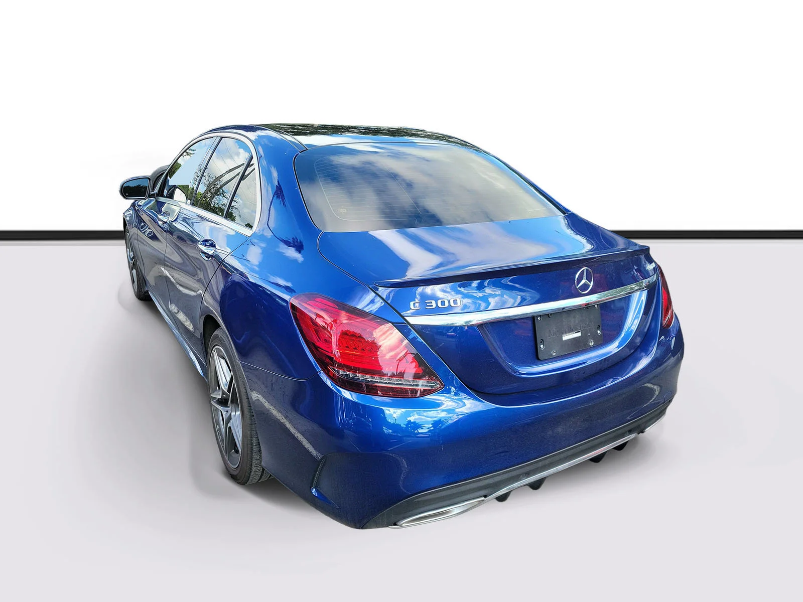 Used 2021 Brilliant Blue Mercedes-Benz C 300 image 4