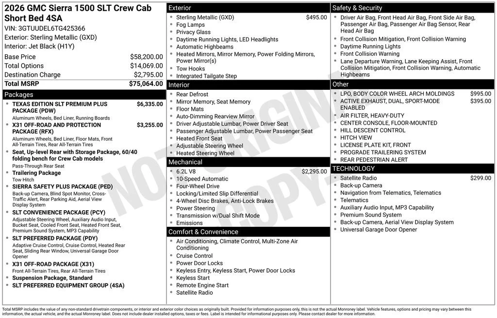 2026 GMC Sierra 1500 SLT - Photo 46