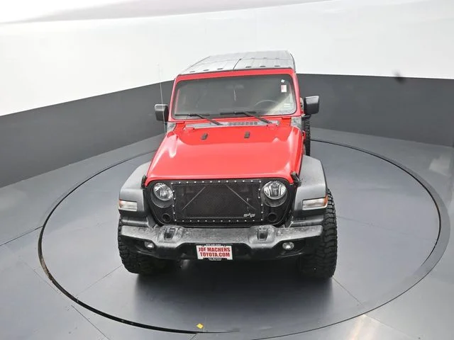 Used 2018 Red Jeep Unlimited Sport image 23
