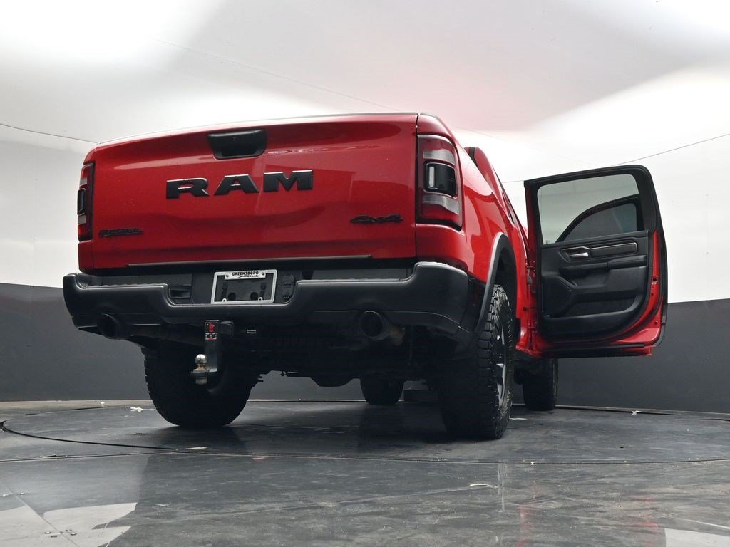 Used 2021 Flame Red Clearcoat Ram Rebel image 39