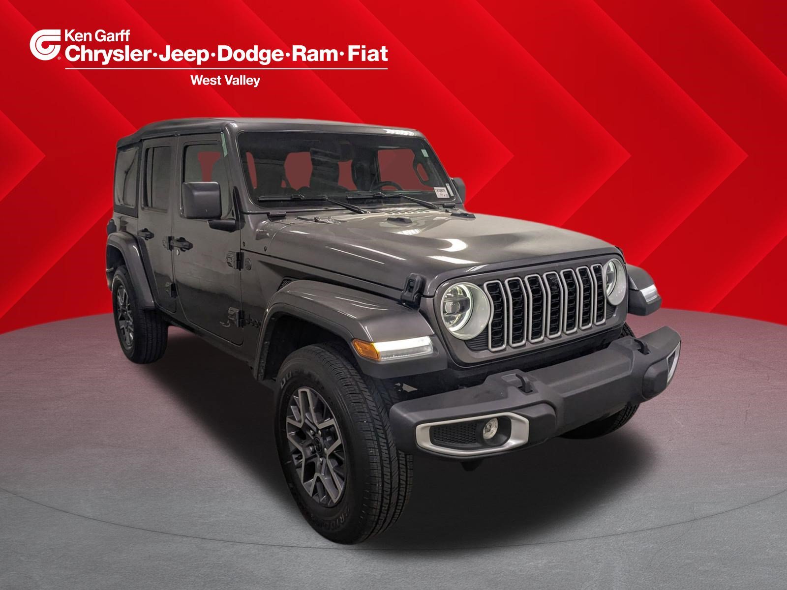 New 2026 Granite Crystal Metallic Clear-Coat Exterior Paint Jeep Sahara image 1