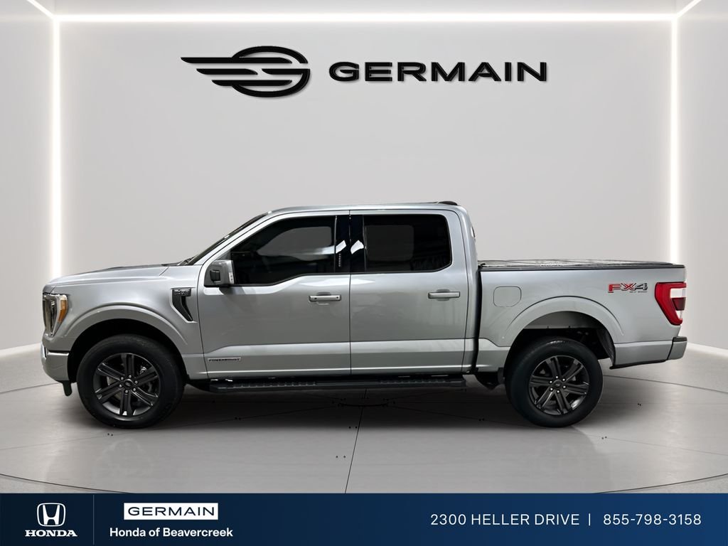 Used 2023 Iconic Silver Metallic Ford Lariat image 5