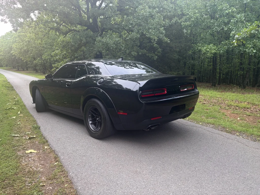 Used 2023 Pitch Black Clearcoat Dodge SRT Demon 170 image 4