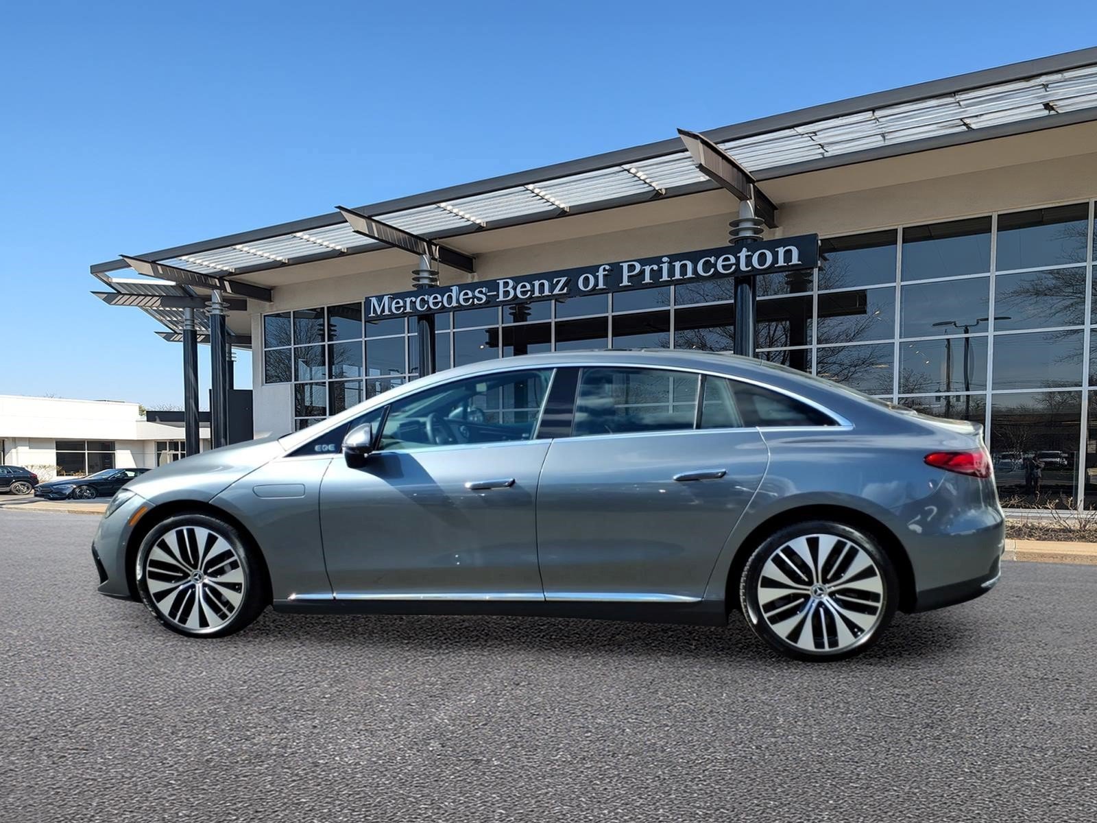 Certified Used 2023 Selenite Grey Metallic Mercedes-Benz EQE 350 4MATIC®+ Sedan image 6