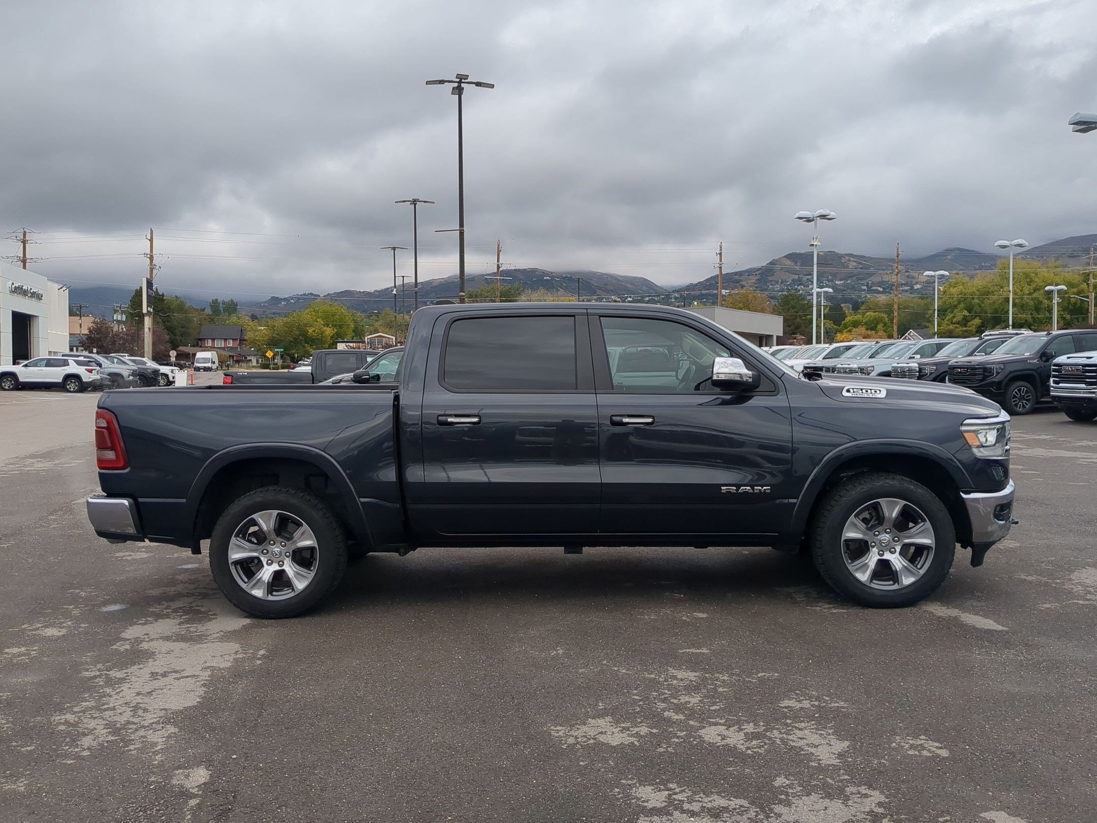 Used 2020 Gray Ram Laramie Crew Cab 4x4 5