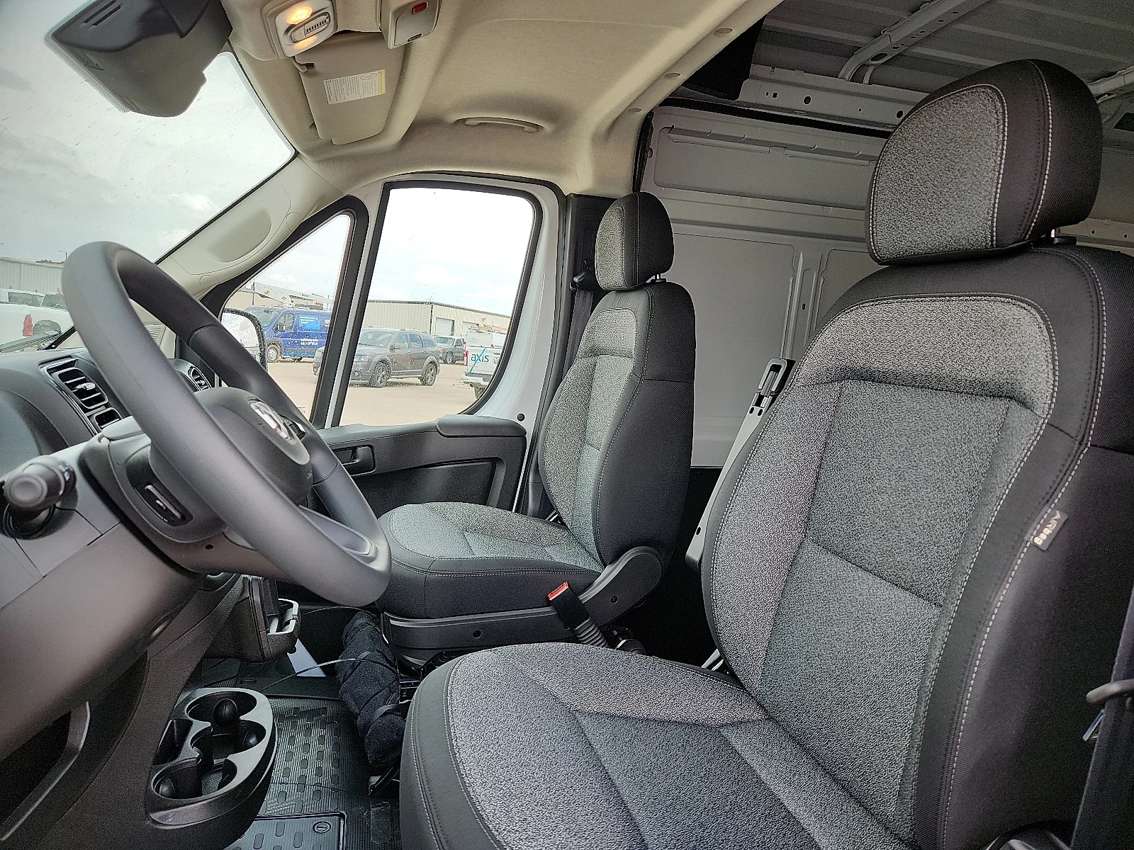 New 2026 Bright White Clear-Coat  Paint Ram PROMASTER 2500 TRADESMAN CARGO VAN HIGH ROOF 136