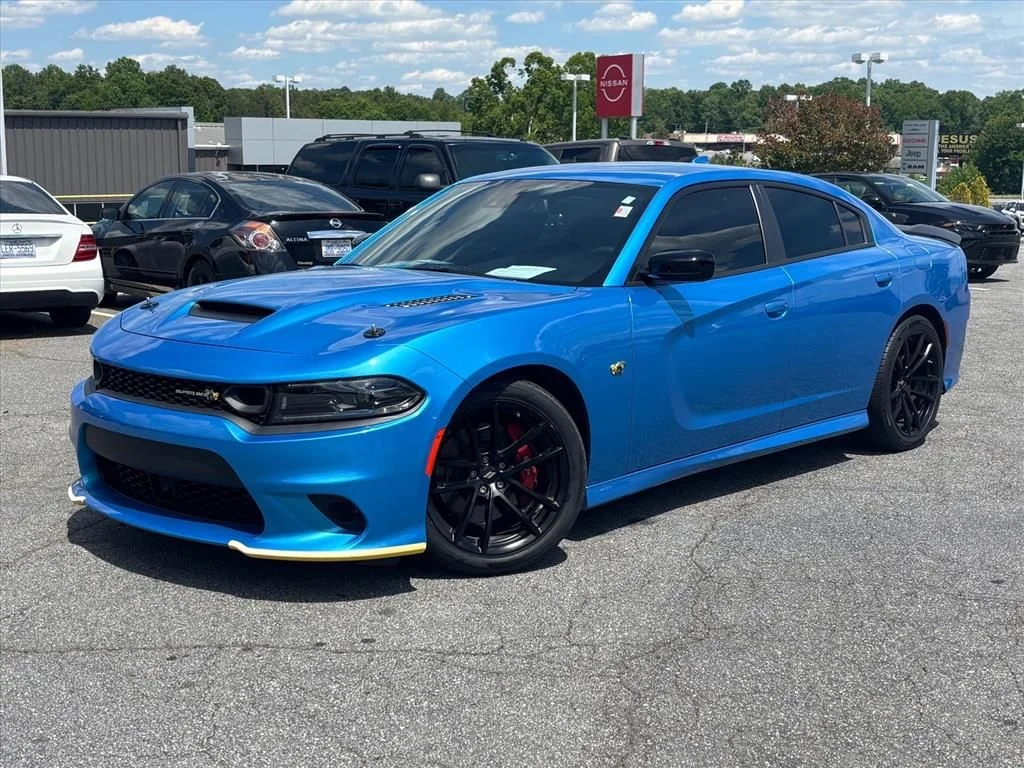 Used 2023 Blue Dodge R/T Scat Pack image 2