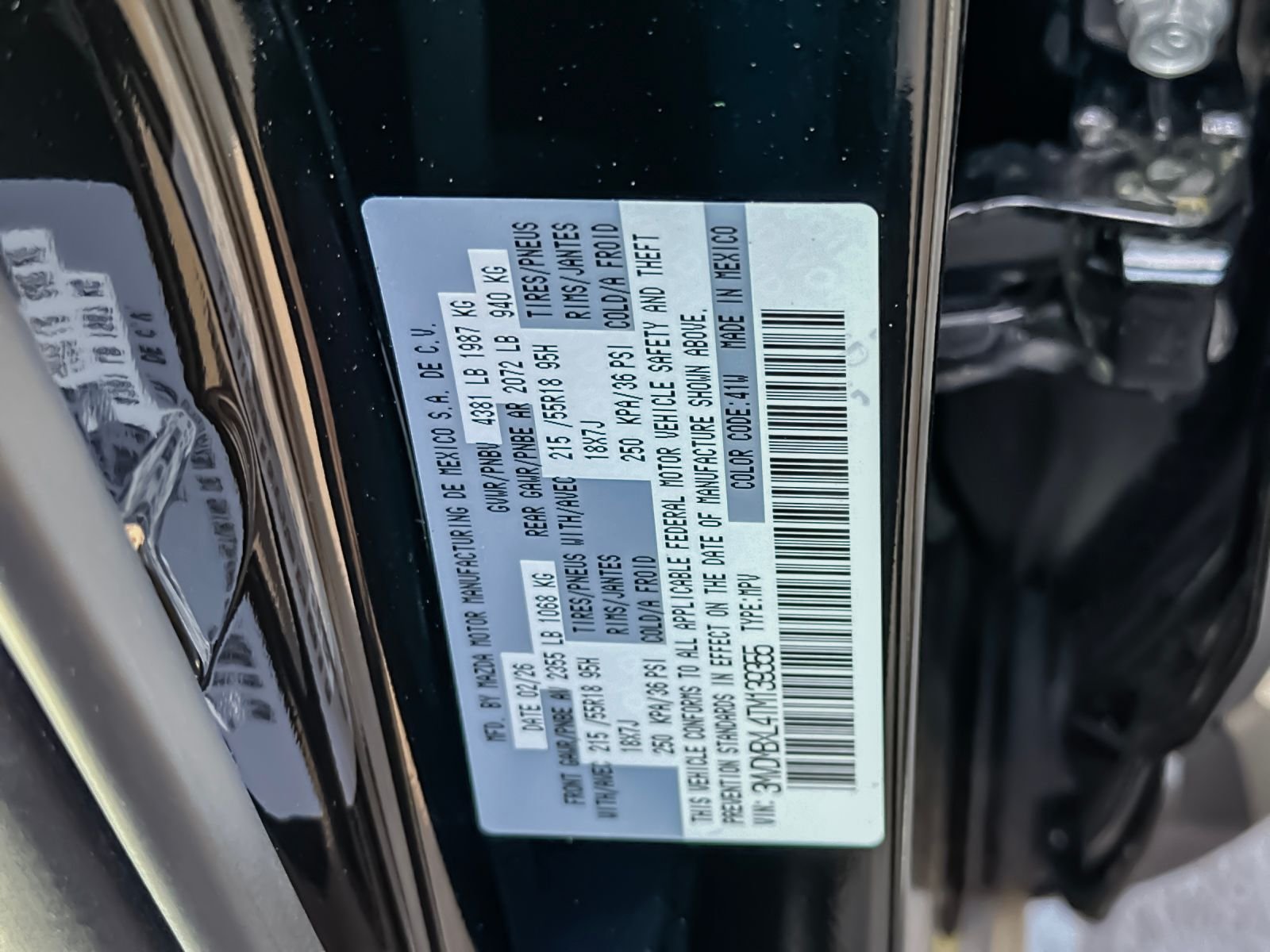 New 2026 Jet Black Mica Mazda 2.5 S Aire Edition image 25