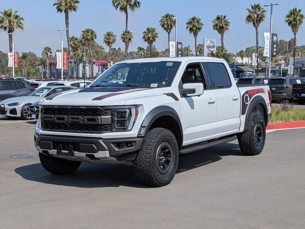 Used 2023 White Ford Raptor image 2