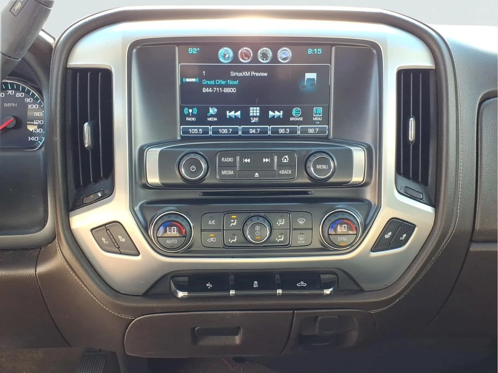 Used 2017 White Frost Tricoat GMC SLT image 12