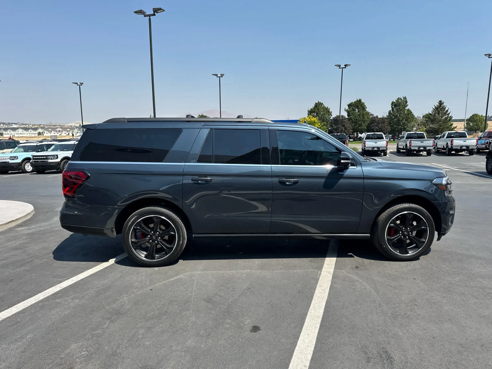 Certified Used 2022 Stone Blue Metallic Ford Limited image 6