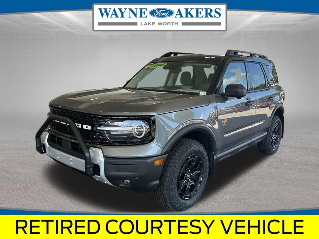 New 2025 Carbonized Gray Metallic Ford Badlands image 1