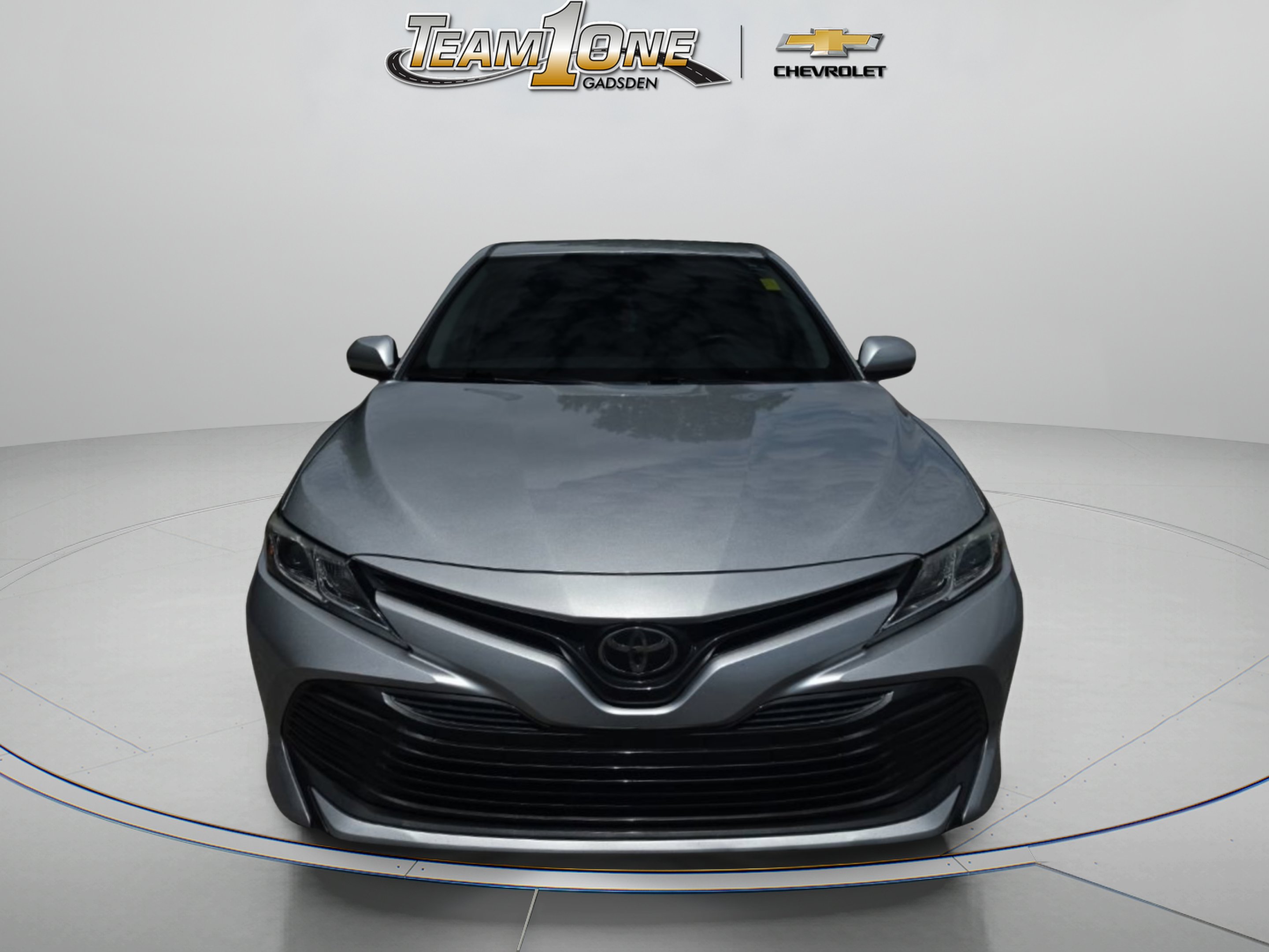 Used 2019 Silver Toyota LE image 2