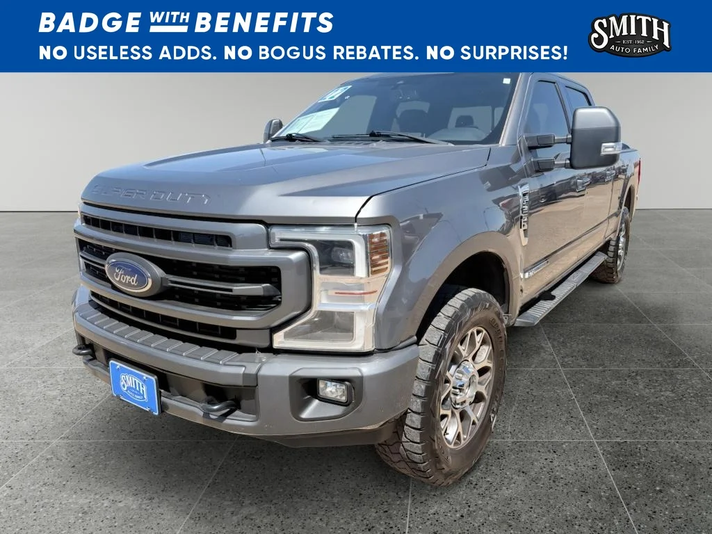 Used 2022 Carbonized Gray Metallic Ford LARIAT image 8