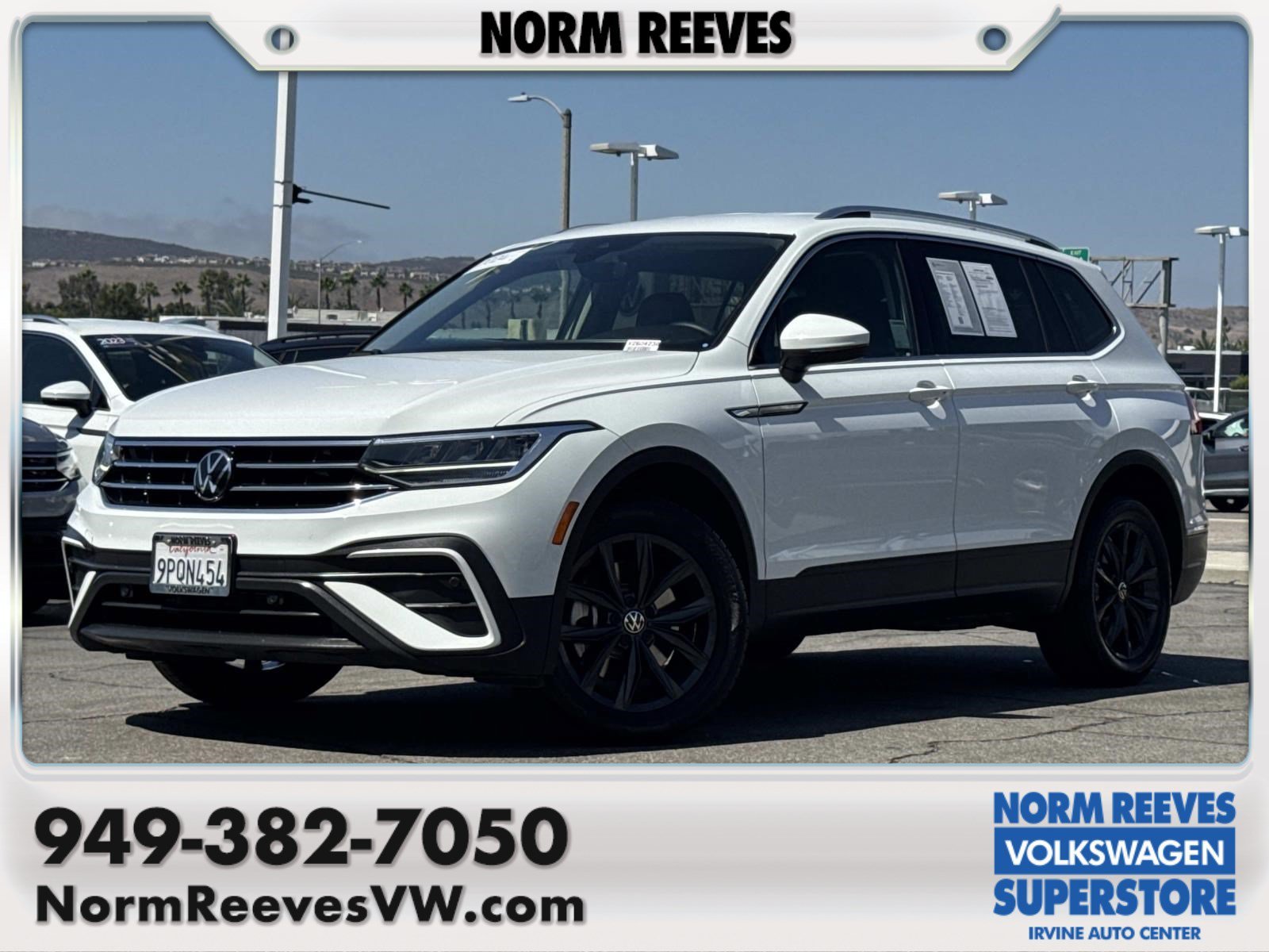 Certified Used 2024 Pure White Volkswagen SE image 1