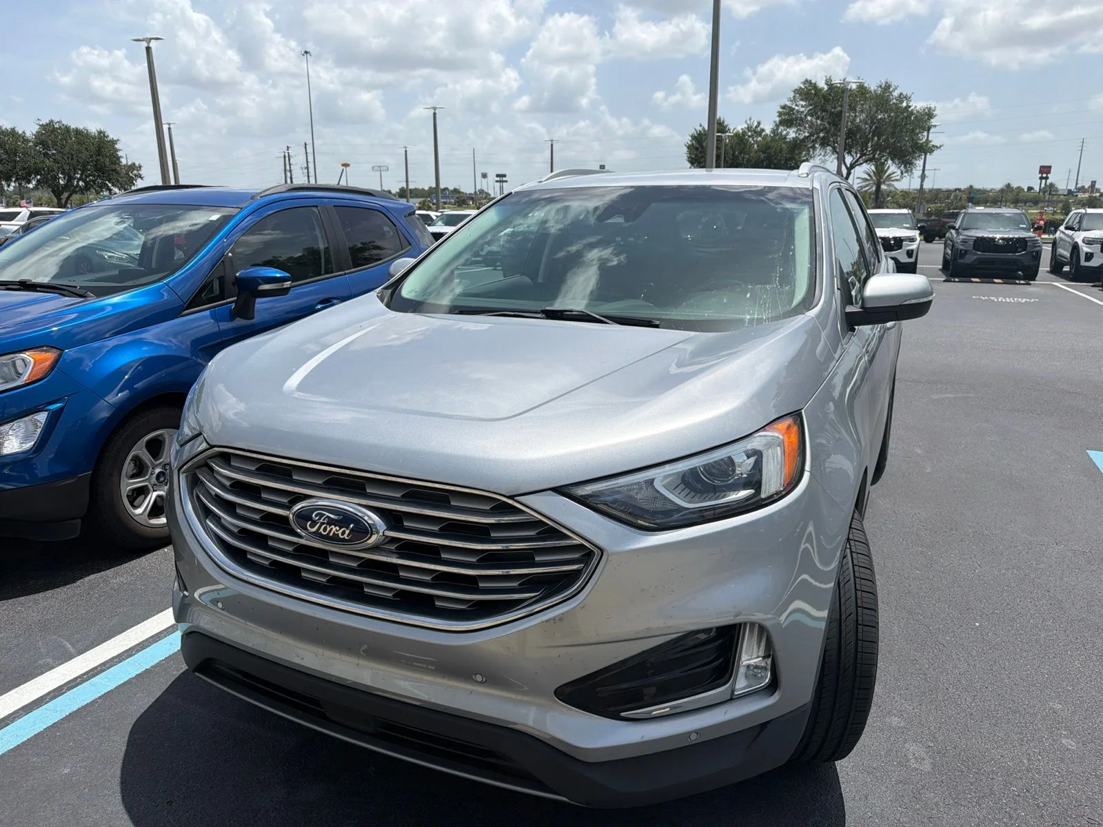 Certified Used 2020 Silver Ford Titanium image 8