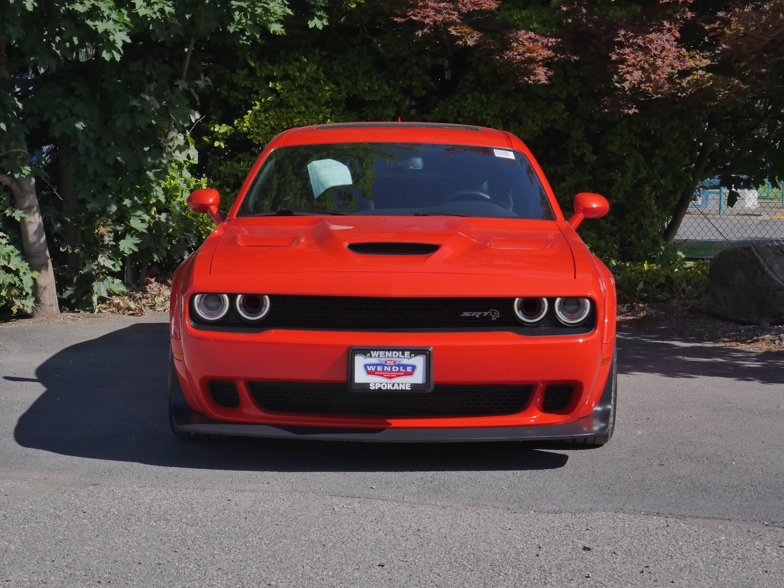 Used 2018 Go Mango Dodge SRT Hellcat Widebody image 30