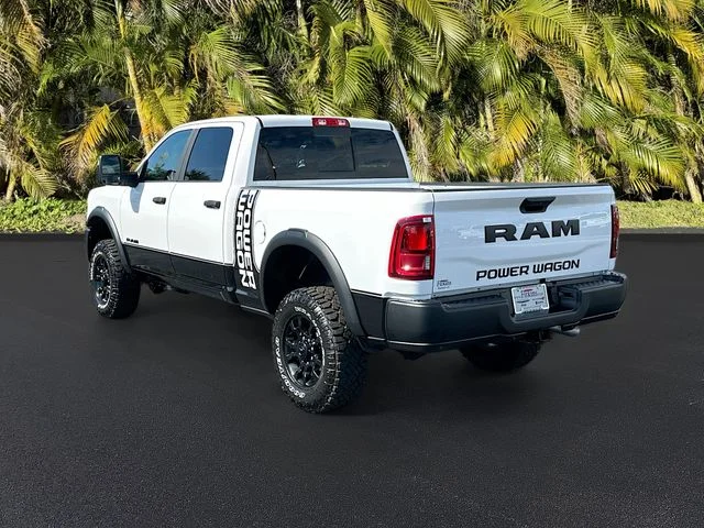 New 2026 Bright White Clear-Coat Exterior Paint RAM Power Wagon image 3