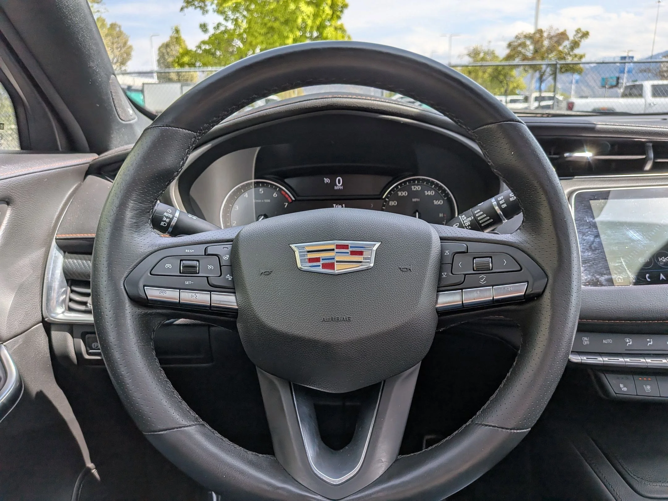Used 2023 Stellar Black Metallic Cadillac Sport image 16
