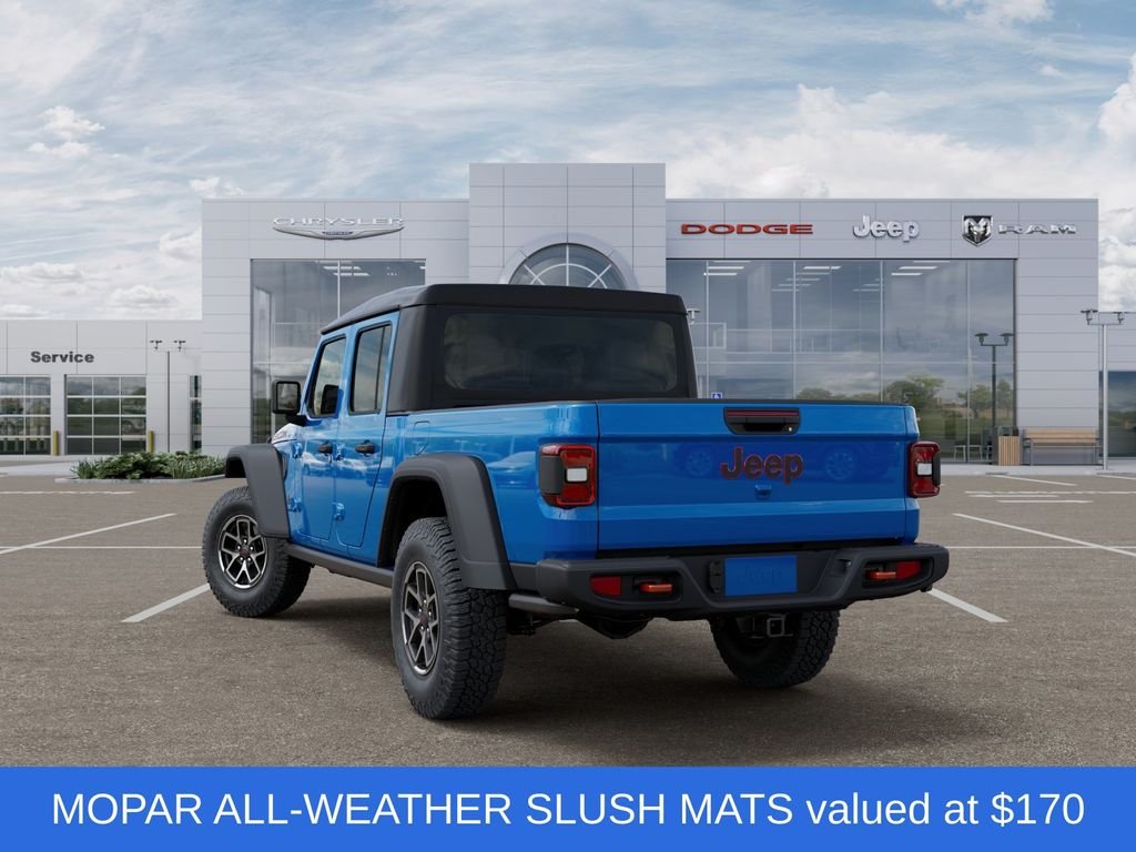 New 2026 Hydro Blue Pearl-Coat Exterior Paint Jeep Rubicon image 3