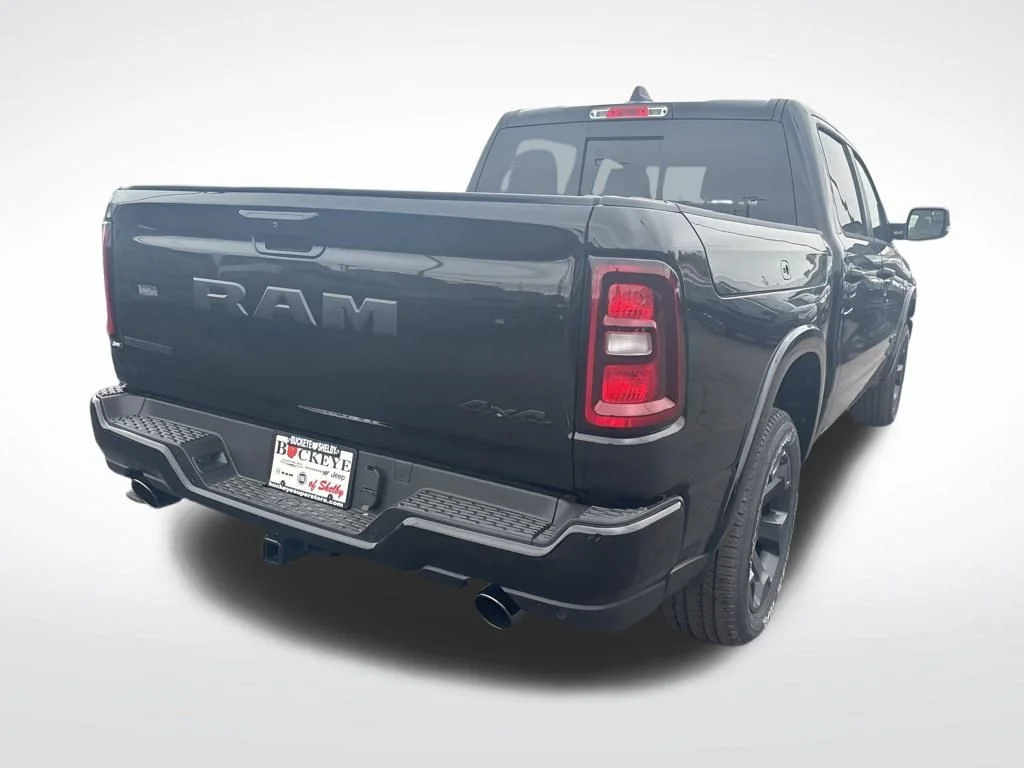 New 2026 Diamond Black Crystal Pearl-Coat Exterior Paint RAM BIG HORN image 3