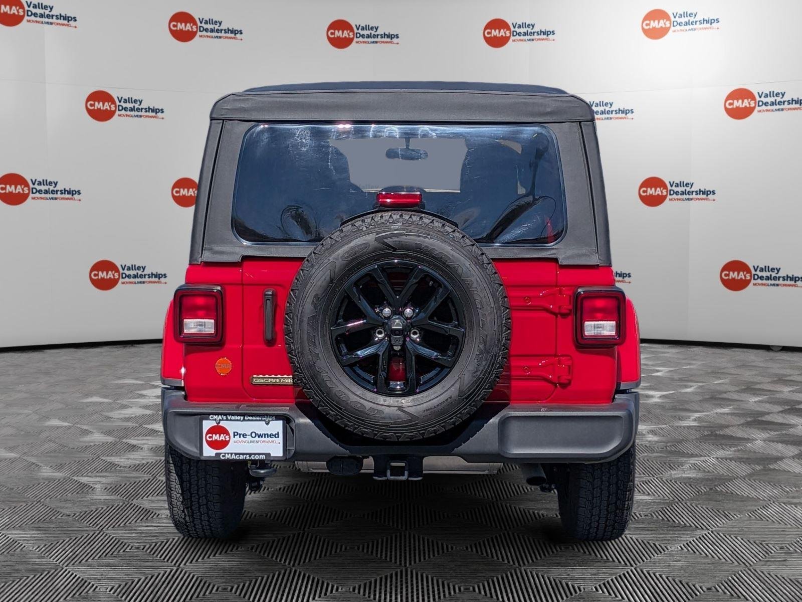 Used 2023 Firecracker Red Clearcoat Jeep Freedom image 6