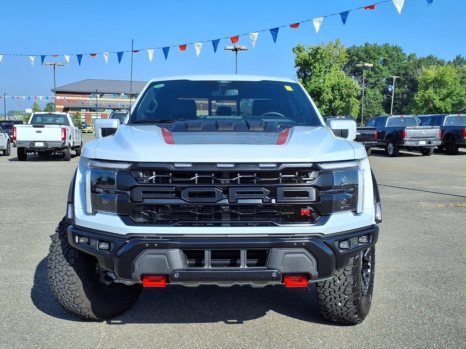 Used 2025 Space White Metallic Ford Raptor image 10