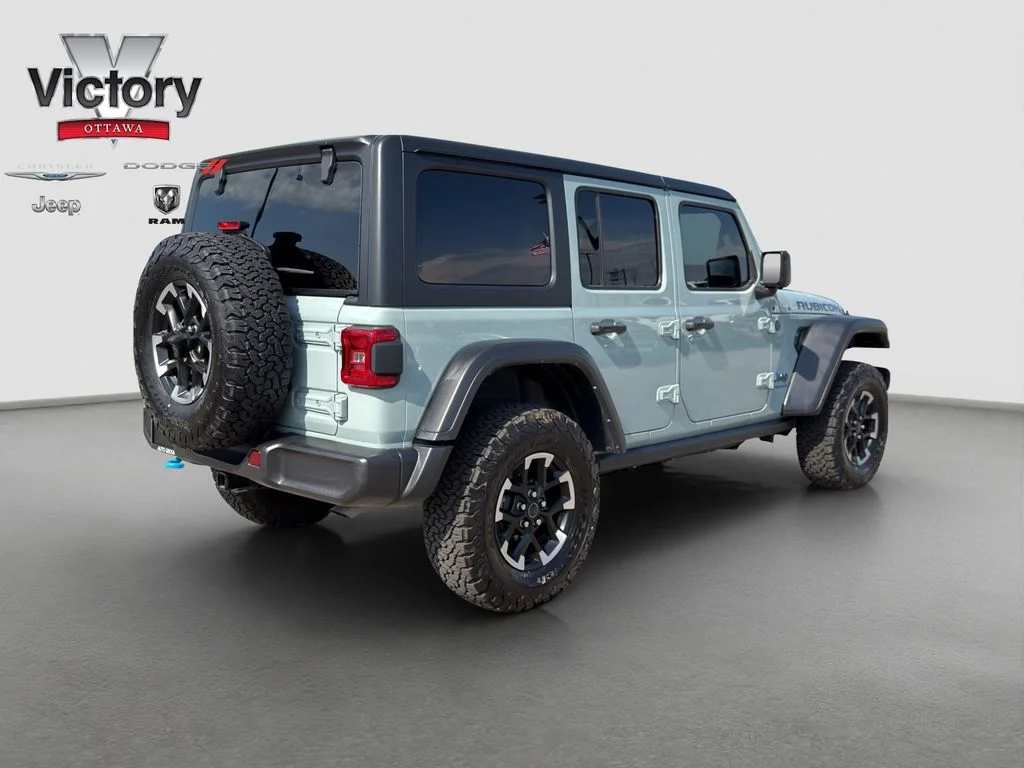 Used 2024 Gray Jeep Rubicon 4xe image 6
