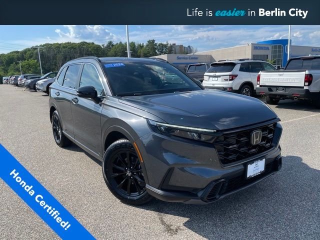 Certified Used 2024 Meteorite Gray Metallic Honda HYBRID AWD SPORT image 1