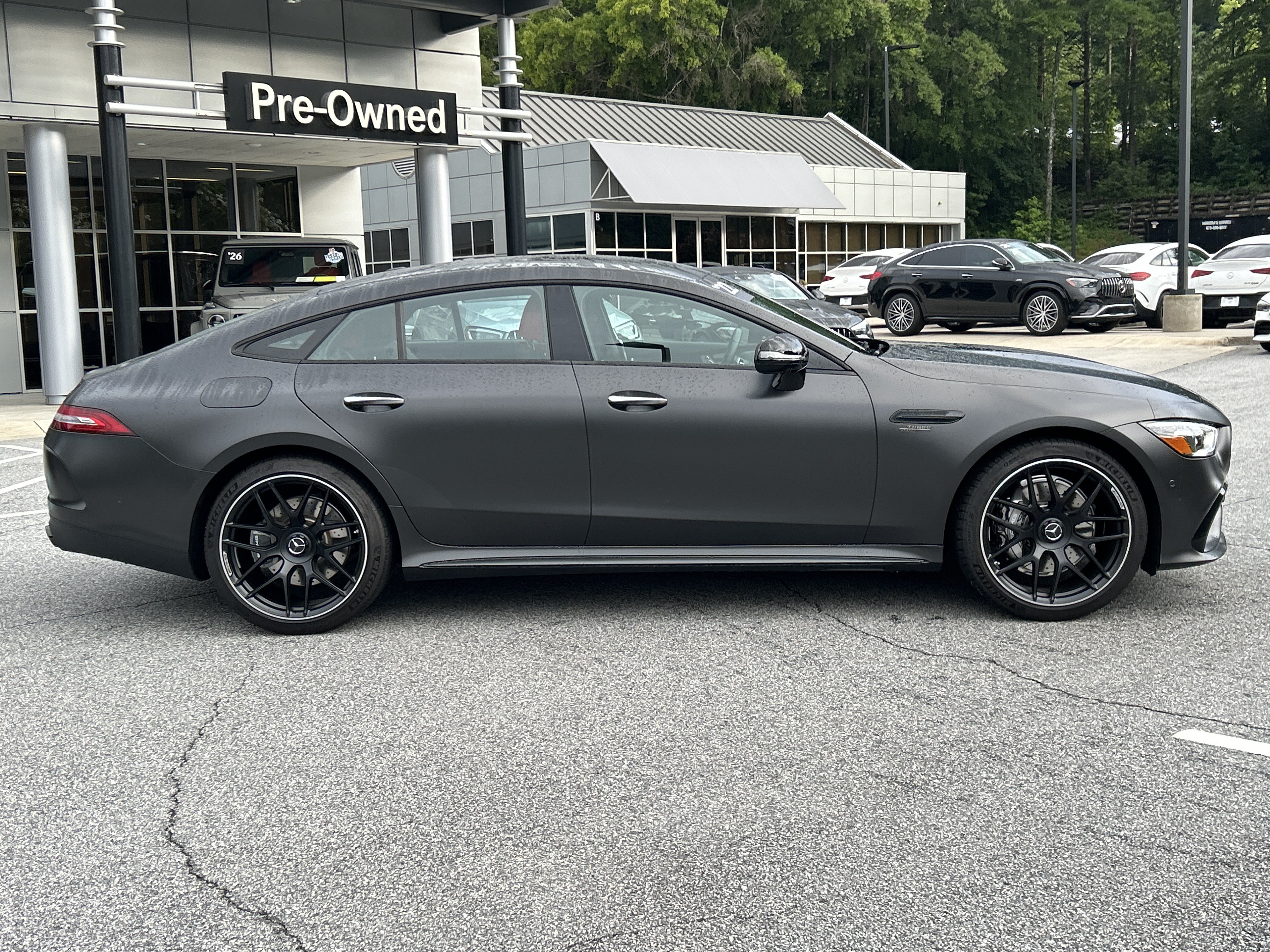 Certified Used 2022 MANUFAKTUR Graphite Grey Magno Mercedes-Benz AMG® GT 53 4-Door Coupe image 5