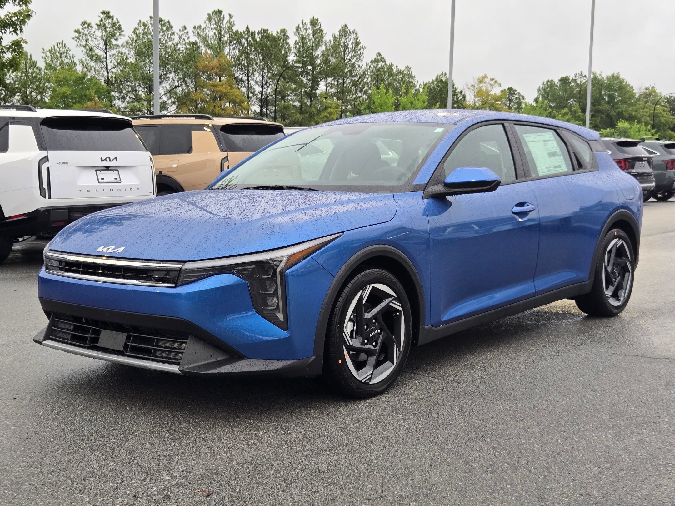 New 2026 Wave Blue Kia EX image 3