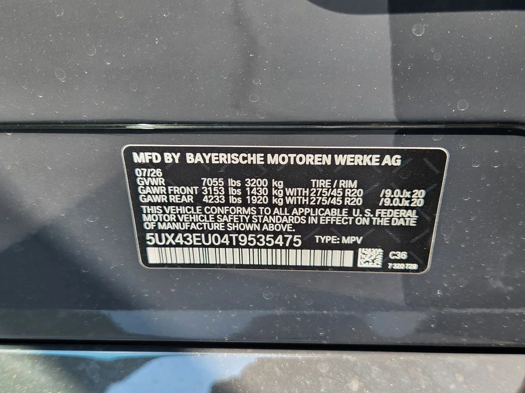 New 2026 Dravit Grey Metallic BMW xDrive50e image 23