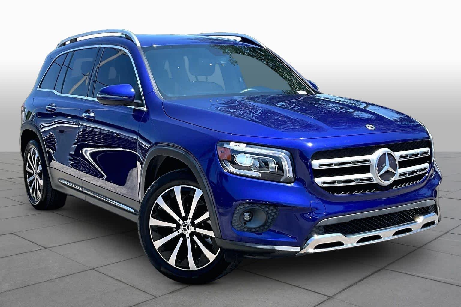 Used 2021 Galaxy Blue Metallic Mercedes-Benz GLB 250 image 3