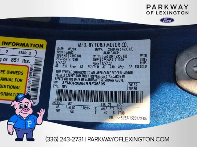 Used 2024 Blue Ford Big Bend image 35